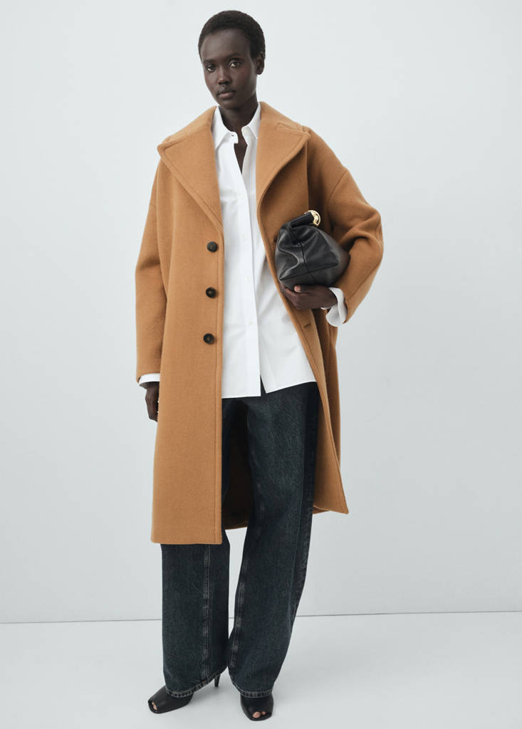 Manteau Laine Manteco Revers