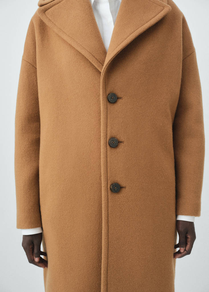 Manteau Laine Manteco Revers