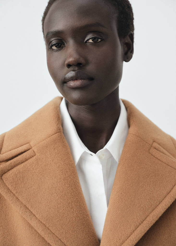 Manteau Laine Manteco Revers