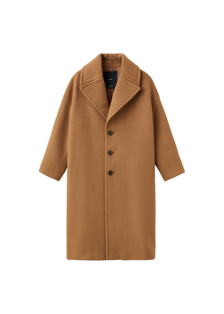 Manteau Laine Manteco Revers