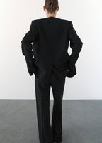 Pantalon De Tailleur Droit