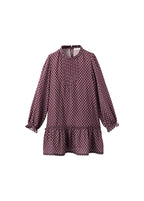 Robe Carmela Bordeaux - Fille