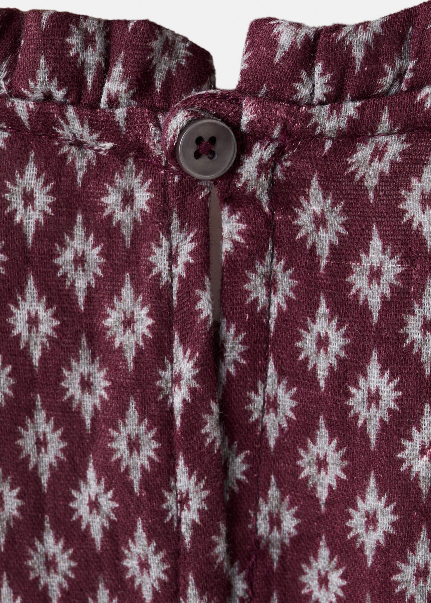 Robe Carmela Bordeaux - Fille