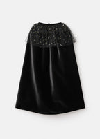 Capa Witchc Negro - Niña