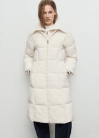 Anorak Matelassé Tissu Combiné