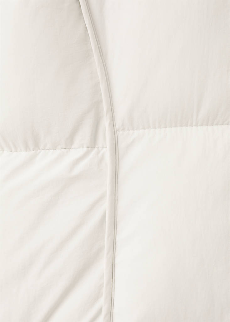 Anorak Matelassé Tissu Combiné