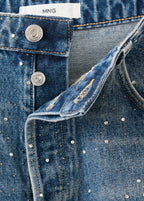 Jean Large À Strass
