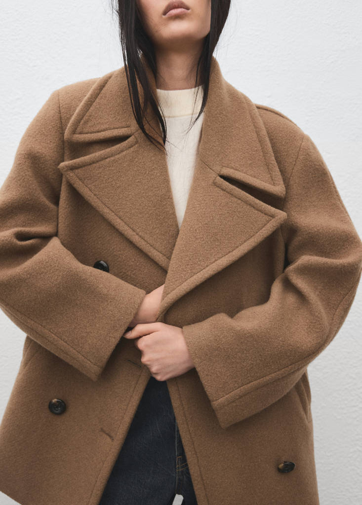 Manteau Laine Manteco Double Boutonnage