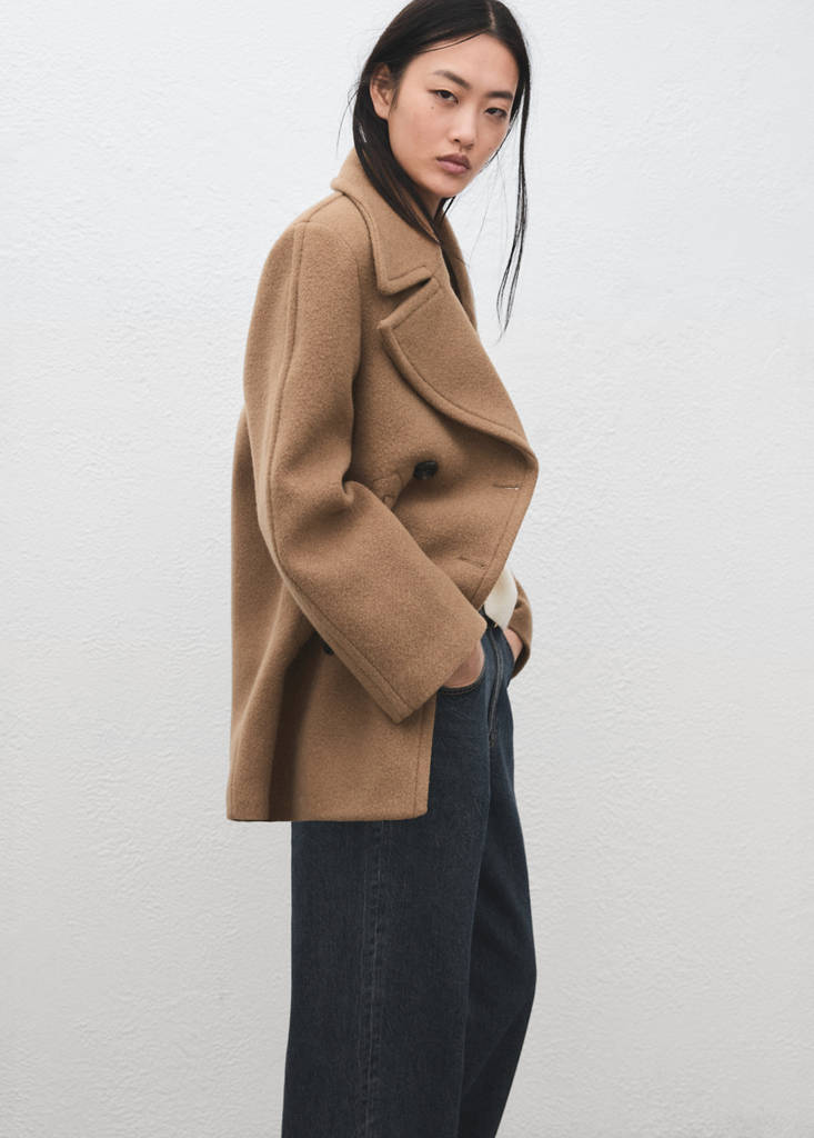 Manteau Laine Manteco Double Boutonnage