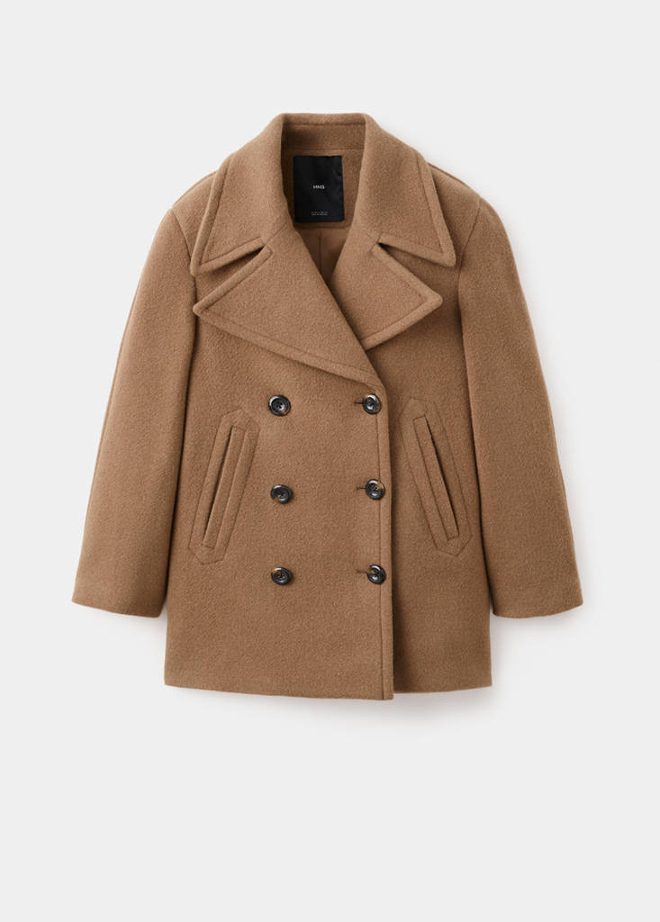 Manteau Laine Manteco Double Boutonnage