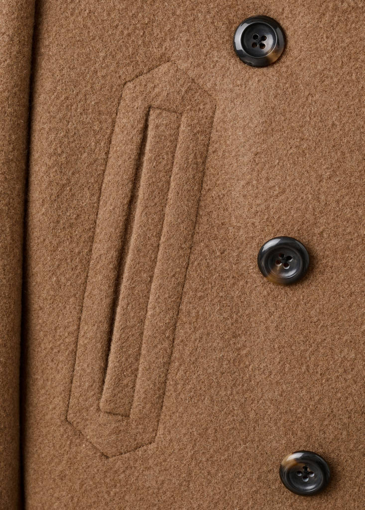 Manteau Laine Manteco Double Boutonnage