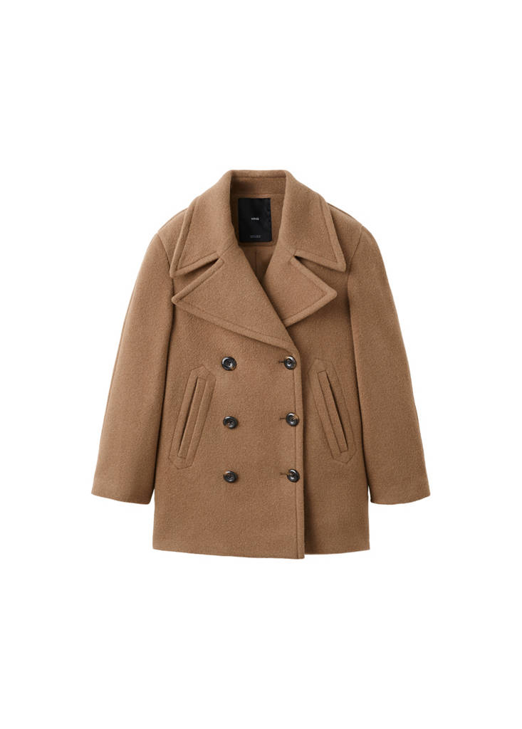 Manteau Laine Manteco Double Boutonnage