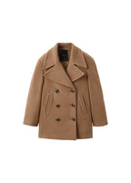 Manteau Laine Manteco Double Boutonnage