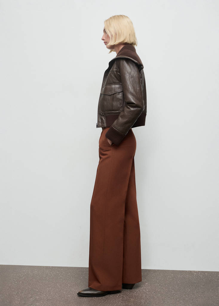 Pantalon Droit Coutures