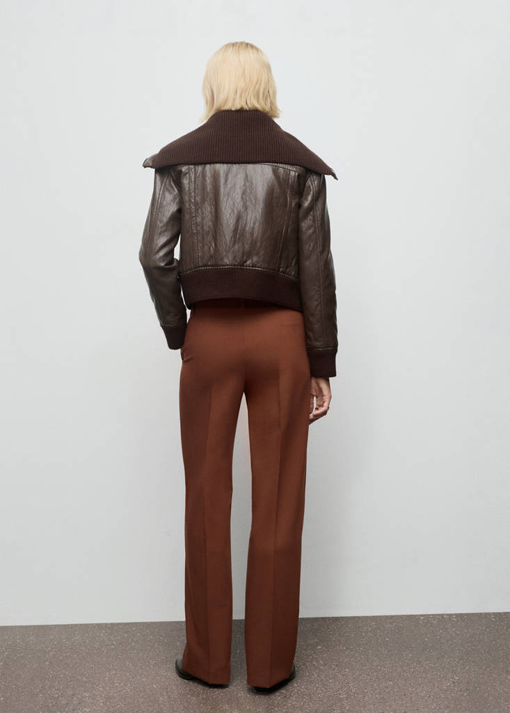 Pantalon Droit Coutures