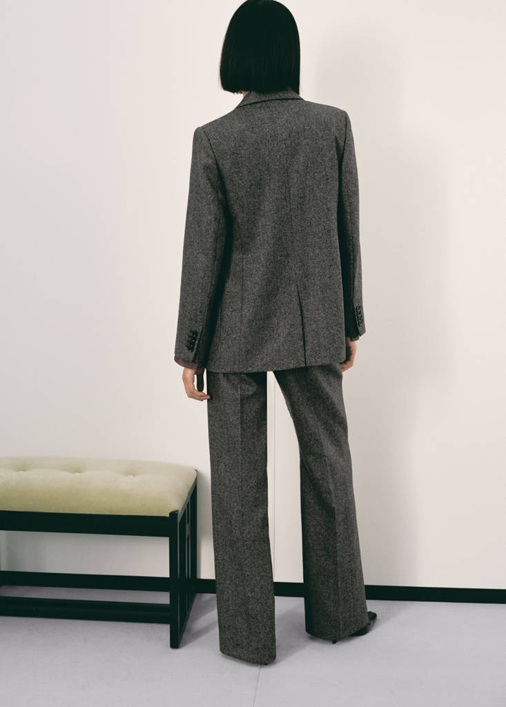 Pantalon Laine Jaspée