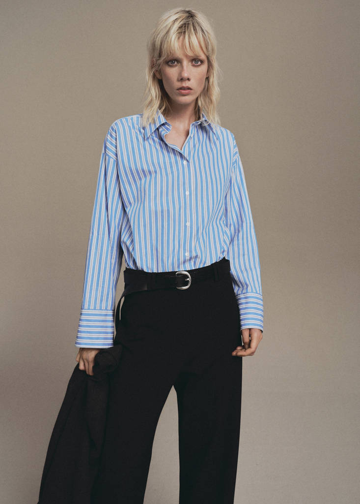 Pantalon Droit Zips