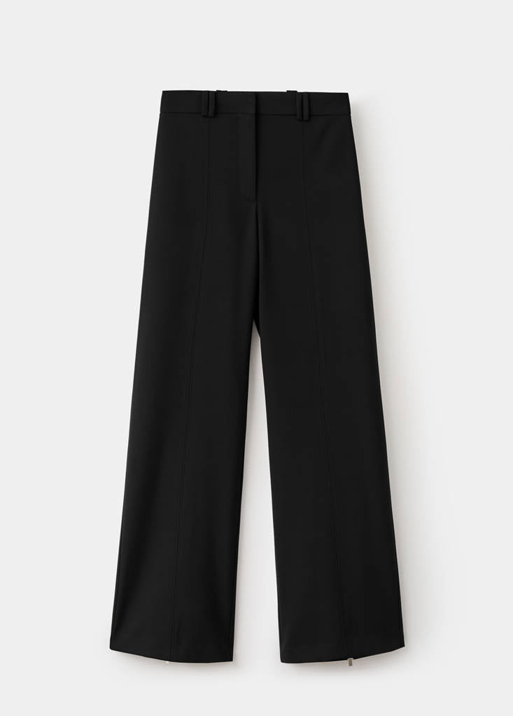 Pantalon Droit Zips