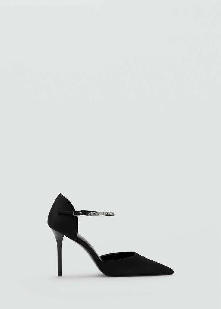 Chaussures Talon Lanière Strass