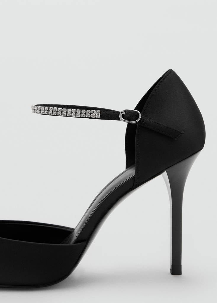 Chaussures Talon Lanière Strass
