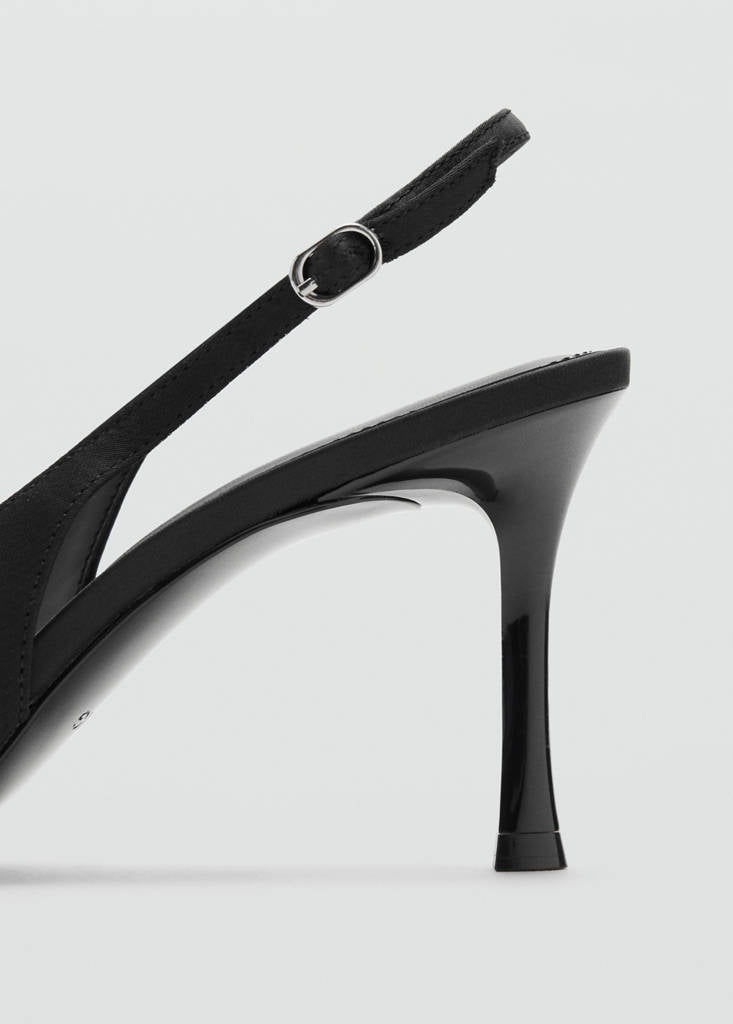 Chaussures Satinées Fleur