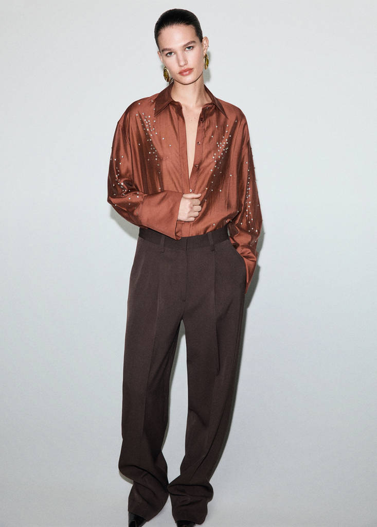 Chemise Lyocell Strass