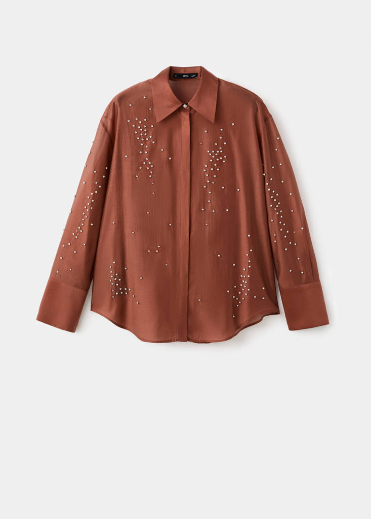 Chemise Lyocell Strass