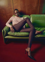 T-Shirt Dentelle Col Montant
