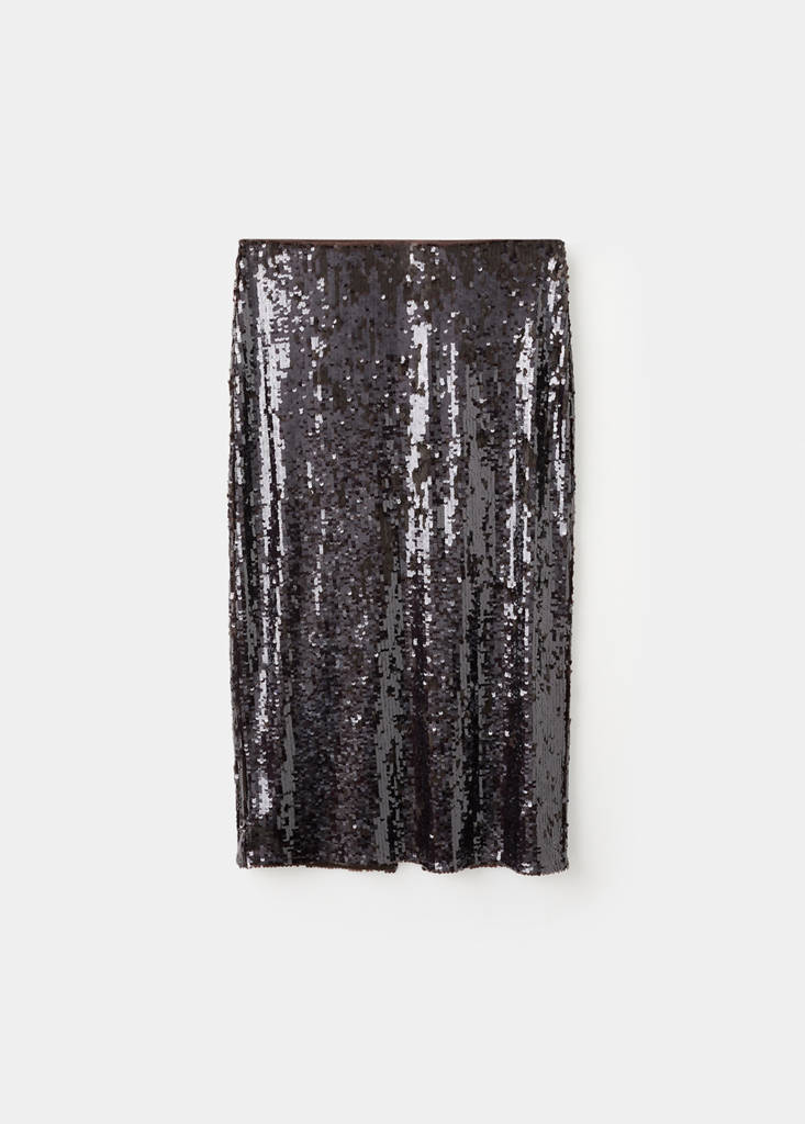 Jupe Midi Sequins