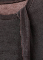 T-Shirt Lurex Détail Froncé