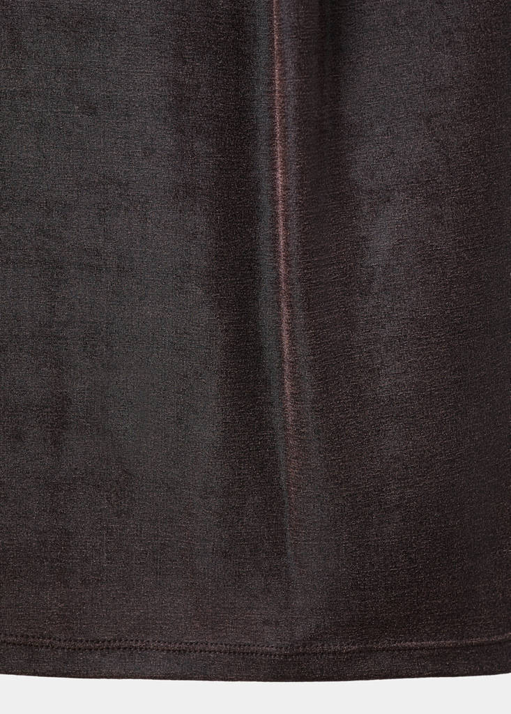 T-Shirt Lurex Détail Froncé