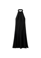 Robe Col Halter Dos Nu