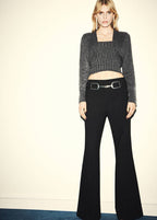 Cardigan Lurex Crop