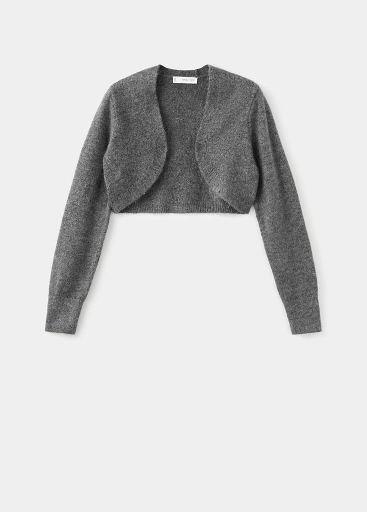 Cardigan Lurex Crop