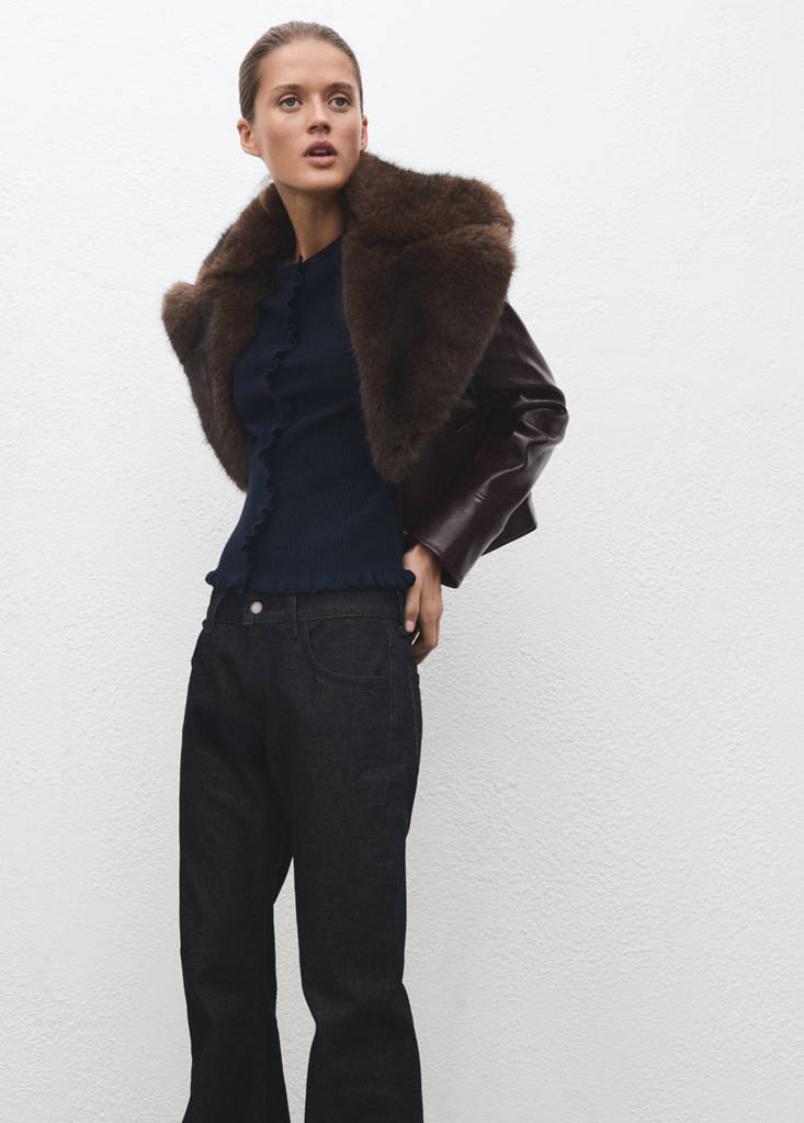 Cardigan Bords Festonnés