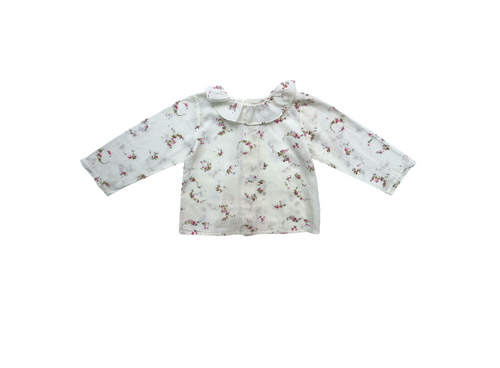 Bonpoint - Chemise Écrue À Motif Floral - 2 Ans