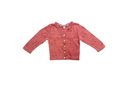 Bonpoint - Cardigan Rose Motif Cerises - 6 Mois