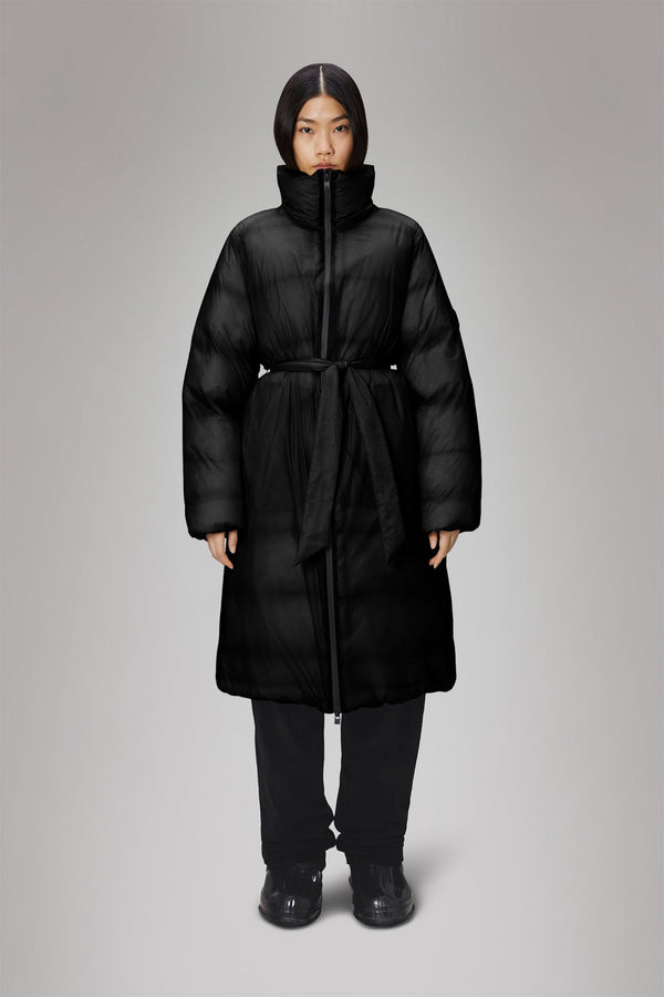 Kevo Longer Puffer Jacket W4T4 - Black - Unisex
