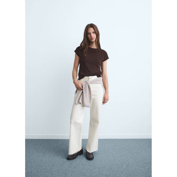 Jean Style Jupe-Culotte Catherin Taille Haute