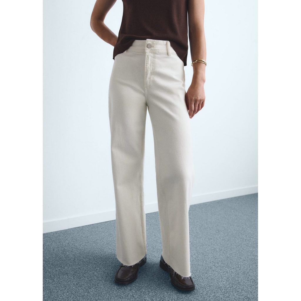 Jean Style Jupe-Culotte Catherin Taille Haute