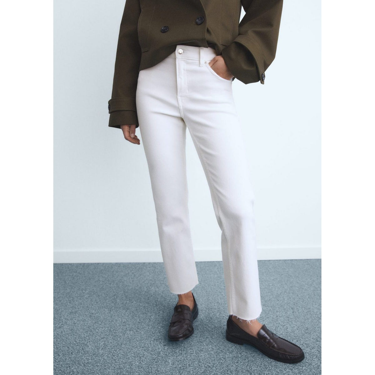 Jean Sienna Flare Crop