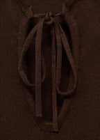 Robe En Maille Décolleté