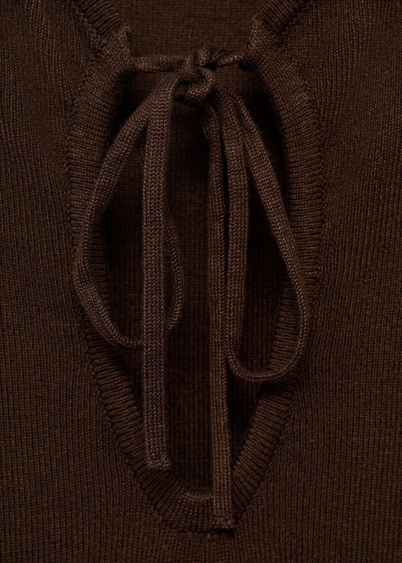 Robe En Maille Décolleté