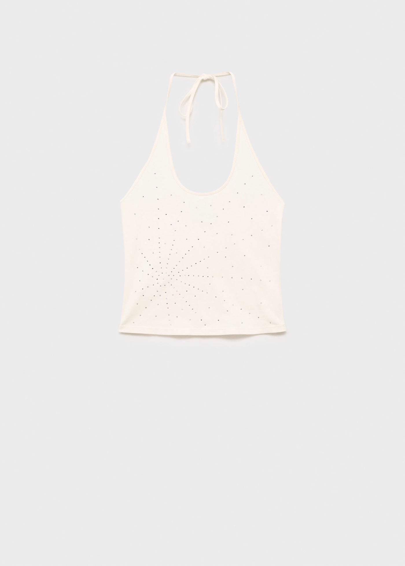Haut À Emmanchures Américaines Avec Appliqués Métallisés