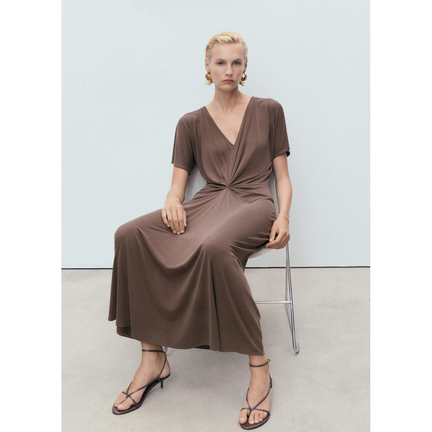 Robe Ricarda - Brown