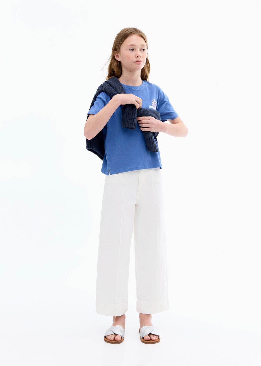 Jean Culotte1 Blanc - Fille