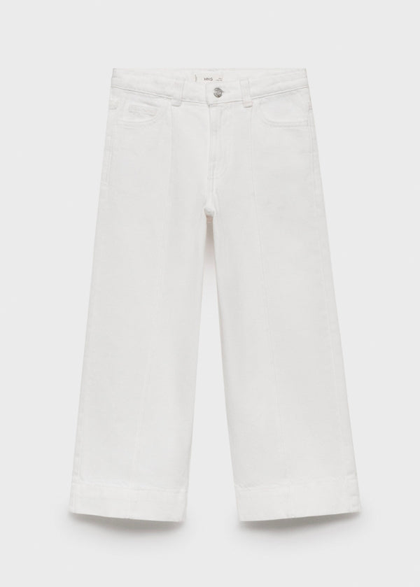Vaquero Culotte1 Blanco - Niña