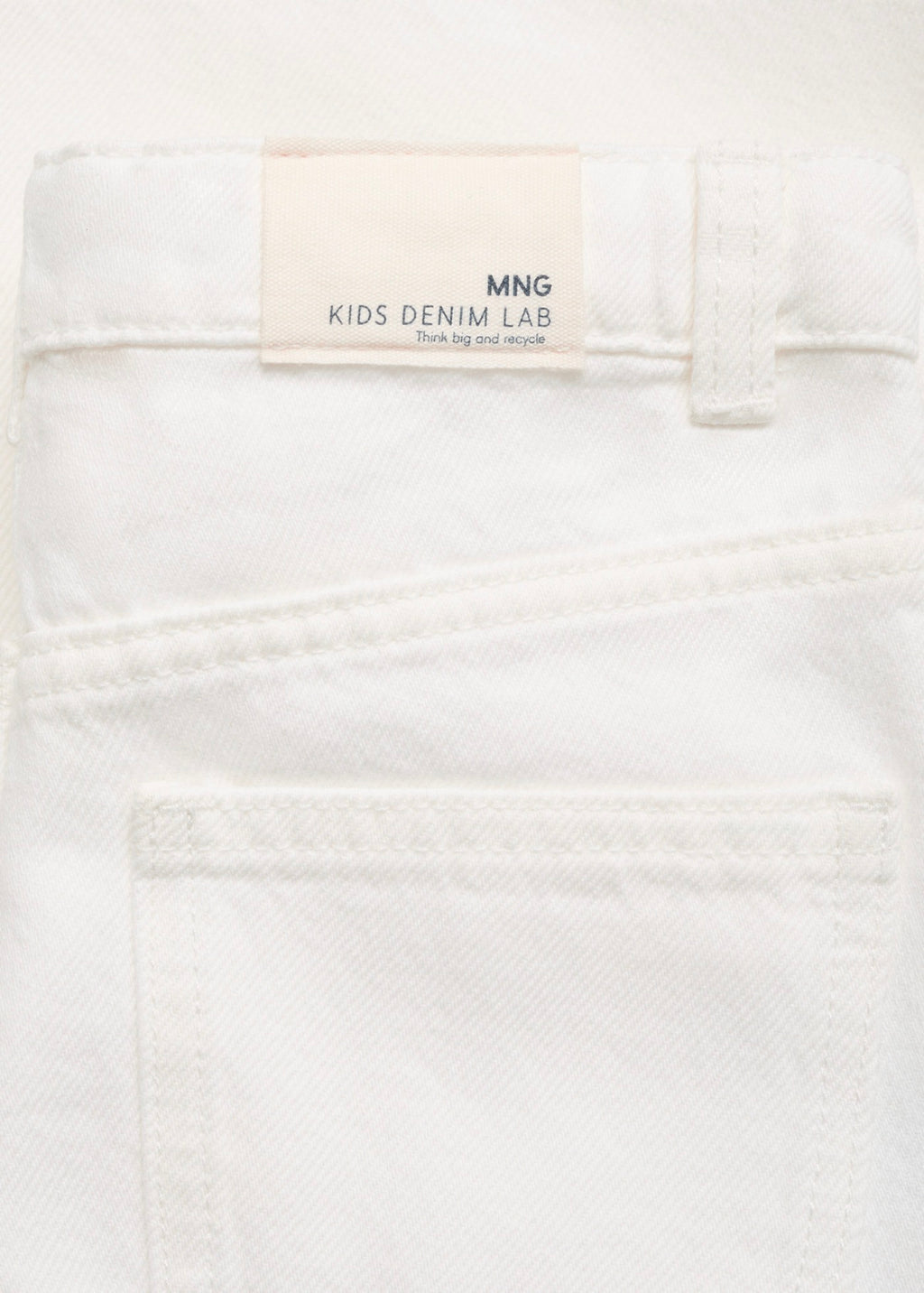 Jean Culotte1 Blanc - Fille