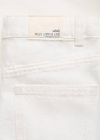 Jean Culotte1 Blanc - Fille