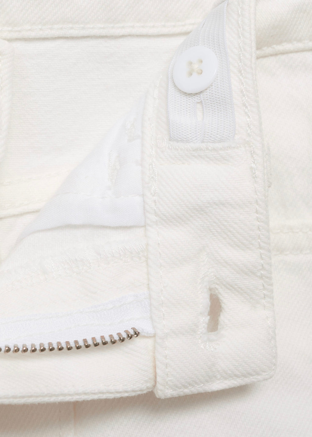 Jean Culotte1 Blanc - Fille